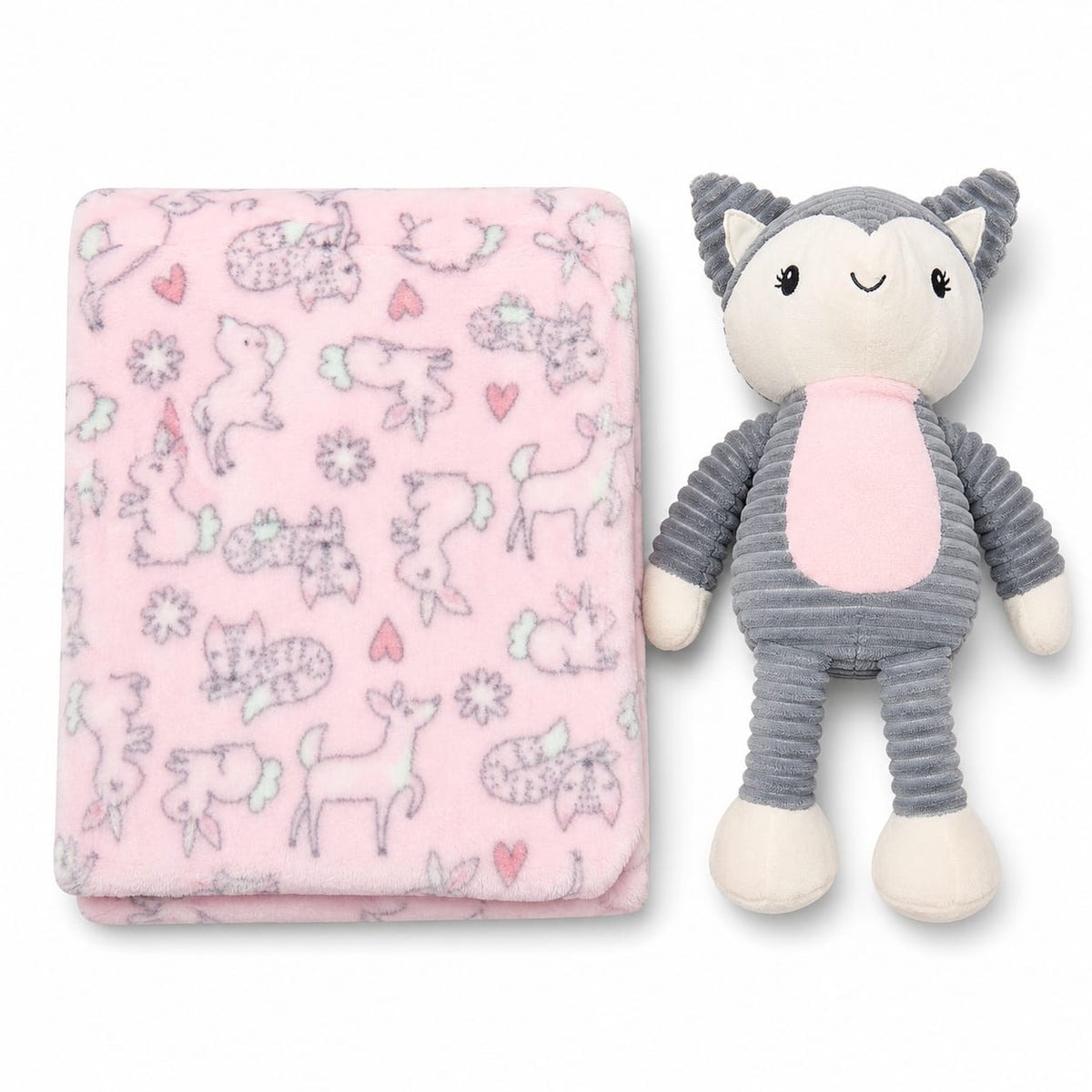 Cobija + peluche de Apego