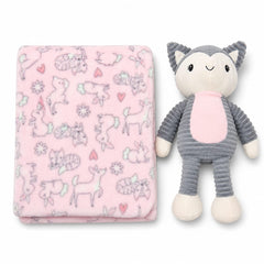 Cobija + peluche de Apego