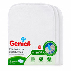 Repuesto Para Pañal Ecologico Genial X 3 Unds.