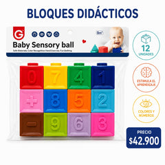Cubos didácticos x 12 unidades