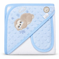 Toalla Nube Luna Elefante Oso Azul