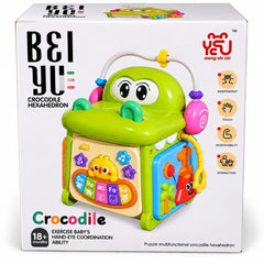 Cubo Didáctico Cocodrilo