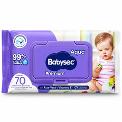 Toallitas Húmedas Babysec X 70 Unidades.