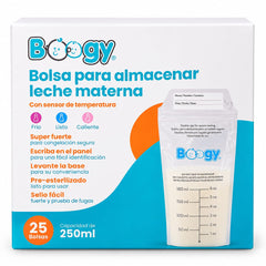 Bolsas Leche Materna Boogy x25 – 250ml