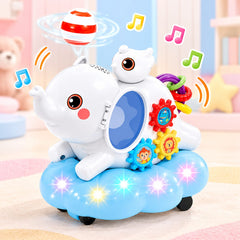 Elefante Musical con Luces