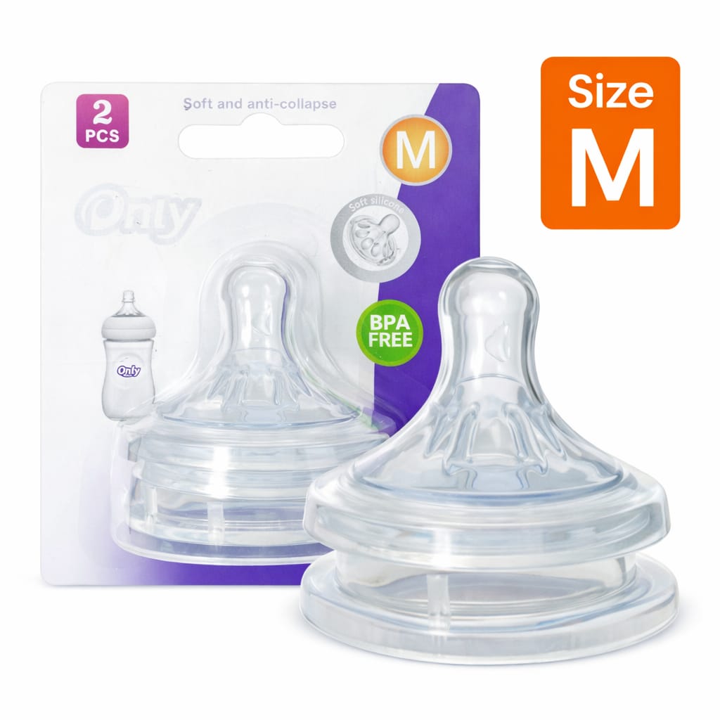 Chupa repuesto para Tetero Only Baby x 2 unds