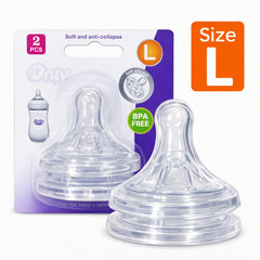 Chupa repuesto para Tetero Only Baby x 2 unds
