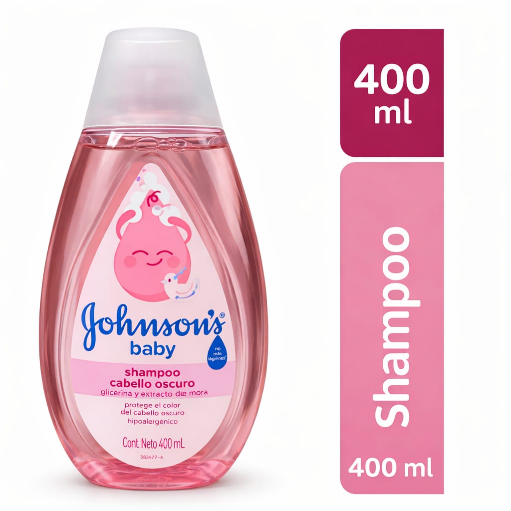 Shampoo Johnsons Cabello Oscuro x 400 ml