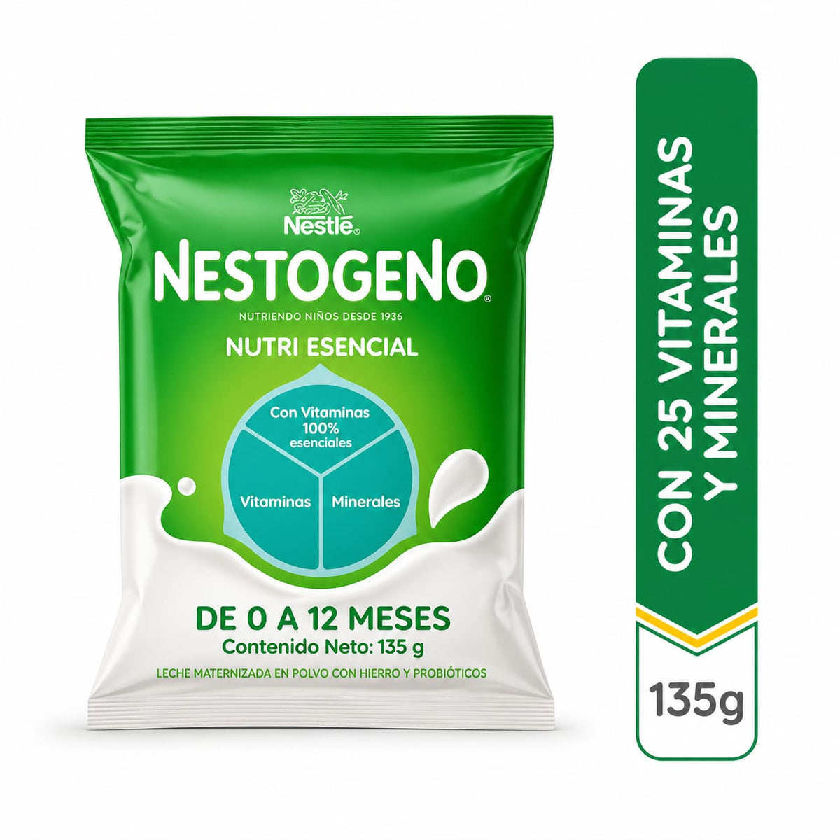 🍼Nestógeno Nutri Esencial 0-12 meses – Fórmula Infantil (135g)