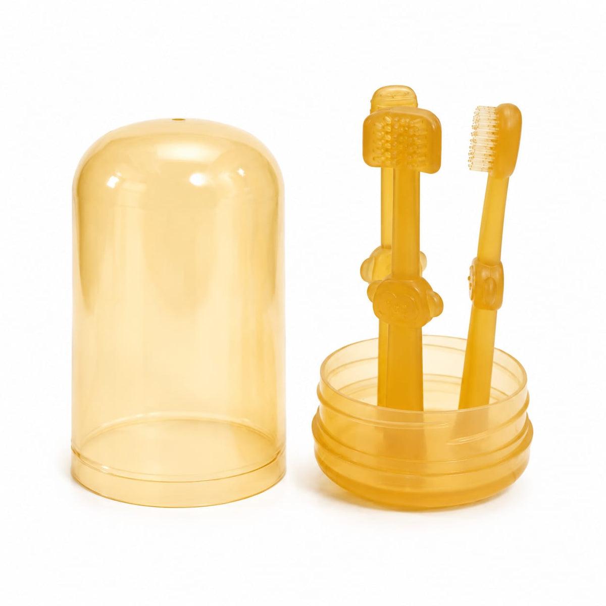 Set de cepillos dentales de Silicona