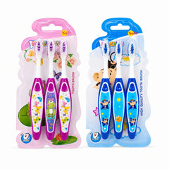 Cepillo Dental Infantil x3 Unidades