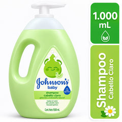 Shampoo Johnson's Baby Cabello Claro 1000 mL