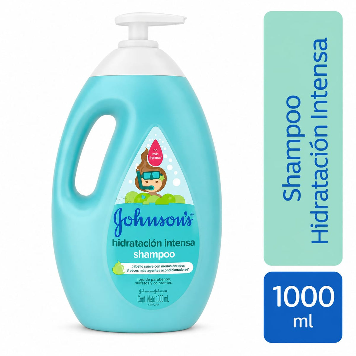 Shampoo Johnsons Hidratación Intensa X 1000 ml