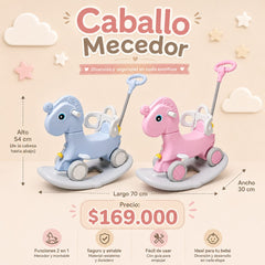 Caballo Mecedor y Triciclo