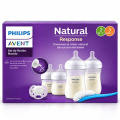 Set de teteros Avent natural Response