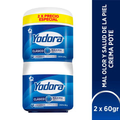 Crema antipañalitis Yodora 60 +60 g