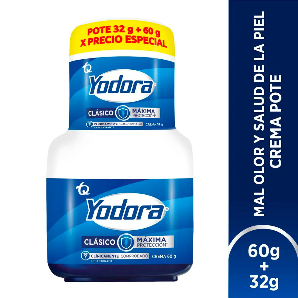 Crema antipañalitis Yodora 60 + 32 g