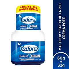 Crema antipañalitis Yodora 60 + 32 g