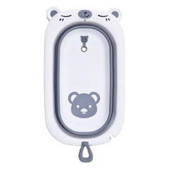 Bañera plegable Oso Gris