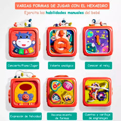 Cubo Didáctico sensorial