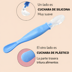 Cuchara de silicona x 2 und