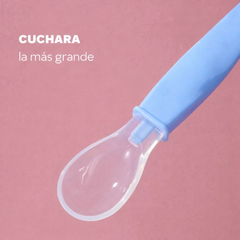 Cuchara de silicona x 2 und