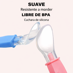 Cuchara de silicona x 2 und