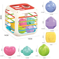 Cubo Didáctico sensorial