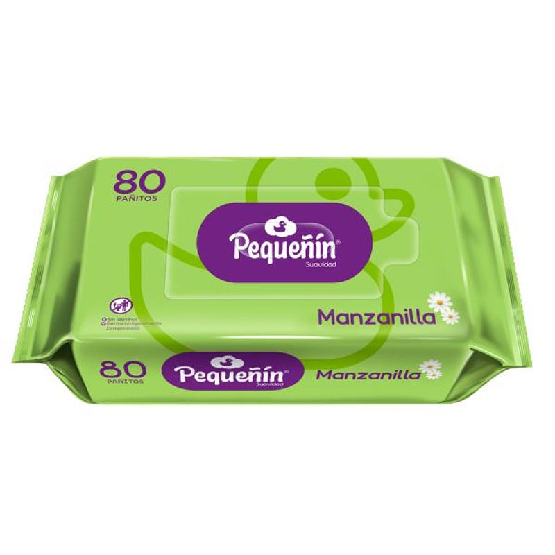 Toallitas Pequeñin Manzanilla x 80 Unds