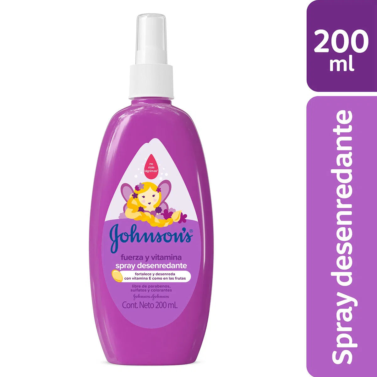 Spray Desenredante Johnsons Fuerza y Vitamina x 200 ml