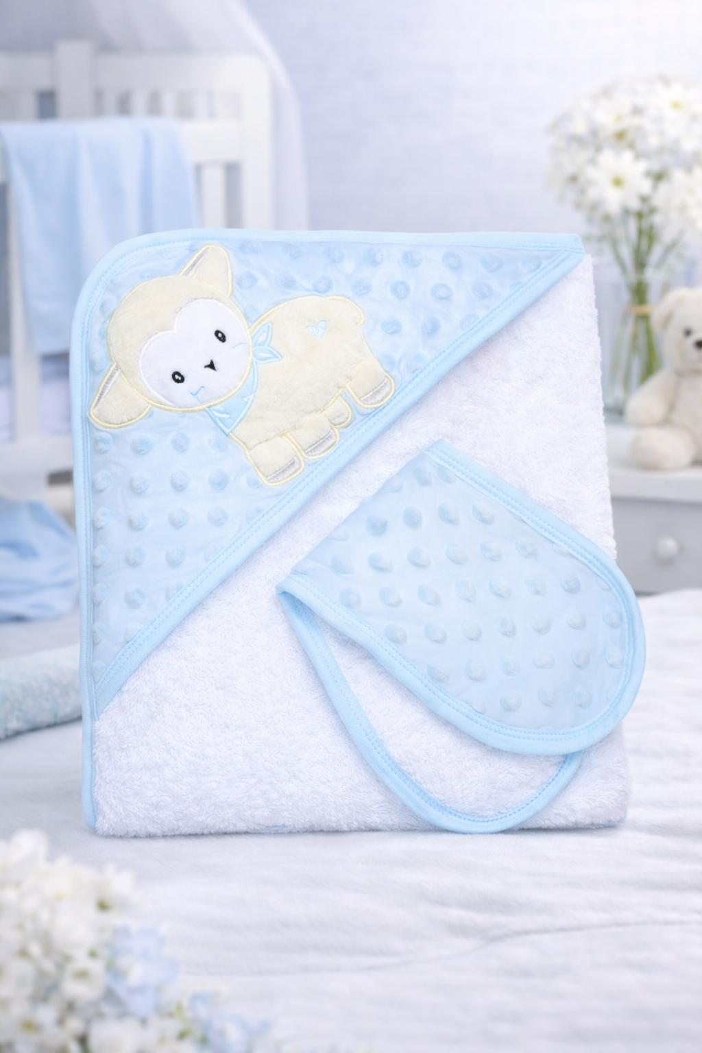 Toalla Nube Luna Oveja Azul
