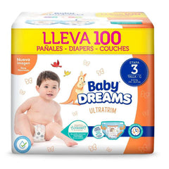 Pañales Baby Dreams Etapa 3 x 100 Unds