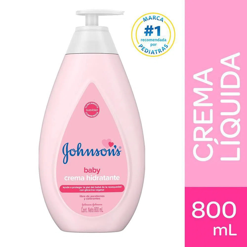 Crema liquida Johnsons Original x 800 ml