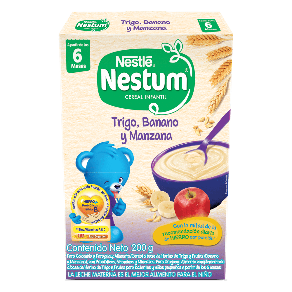 Cereal Nestum Trigo y Fruta x 200 g