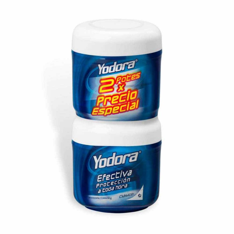 Crema antipañalitis Yodora 60 +60 g